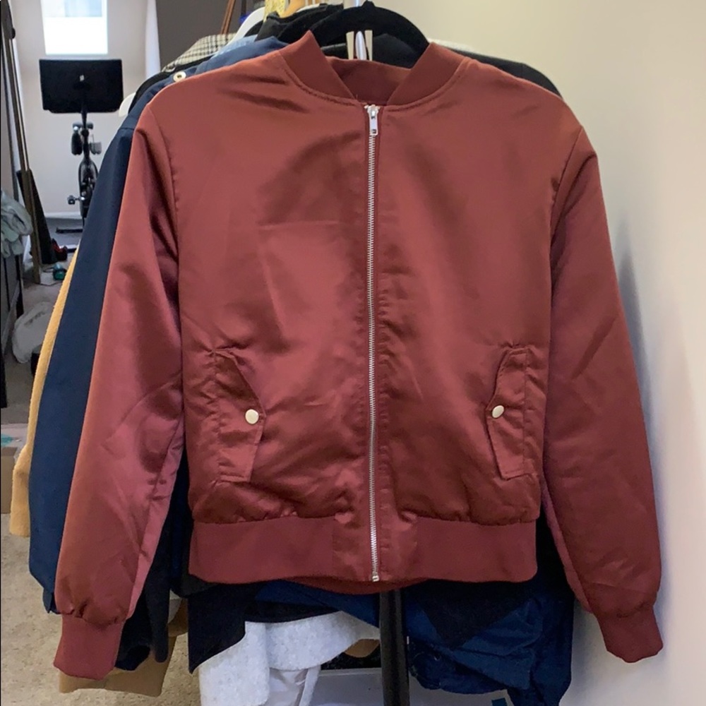 Pink Bomber Jacket